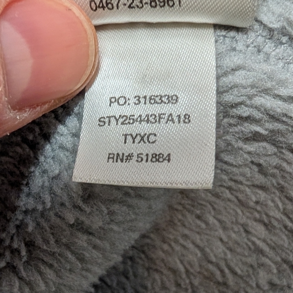 PATAGONIA (Women's Small) Re-Tool Snap Gray Fleece Pullover 25443 - Picture 8 of 9